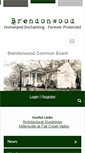 Mobile Screenshot of brendonwood.org